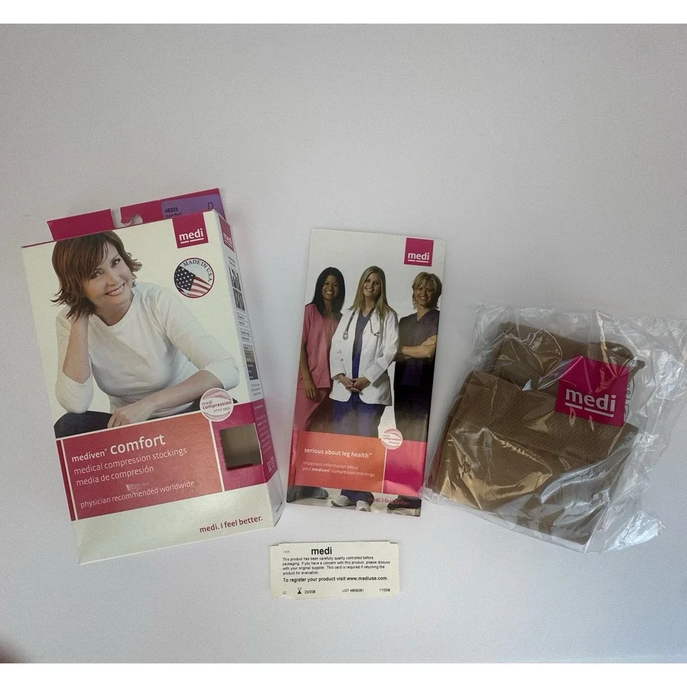 mediven Comfort Medical Compression Stockings,  Natural, Calf  30-40 ct, sz‎ III